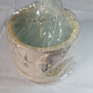 Decorative Beige Candle Holder